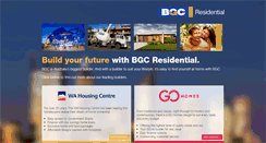 Desktop Screenshot of bgcresidential.com.au
